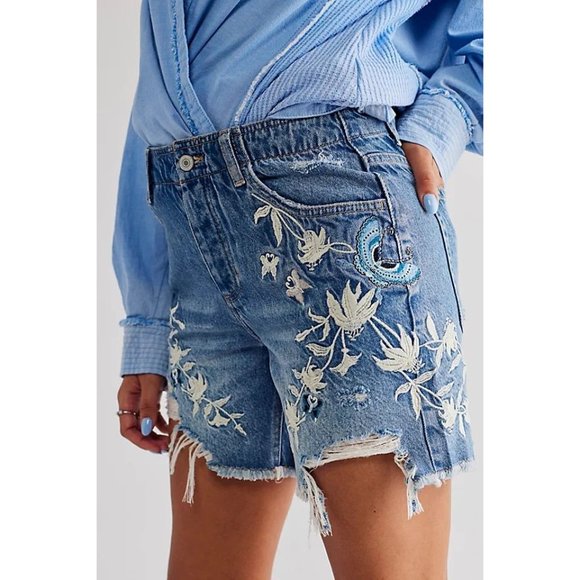 Free People Shorts New Size 26 Women Free People Youre My Butterfly